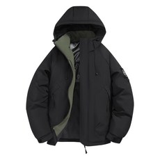 石墨烯保暖外套 - 戶外衝鋒登山外套 加絨連帽防寒外套