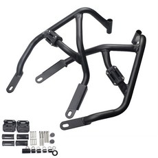 KTM Duke790 2018- 크래시 바 오토바이 바디 프레임 보호대 액세서리 용 Duke 790 엔진 가드 범퍼, Black