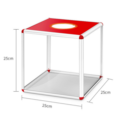 솔브릭 아크릴 응모함, 1개, 투명