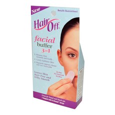 헤어오프 페이셜 버퍼 헤어 리무버 3 in 1, 1개