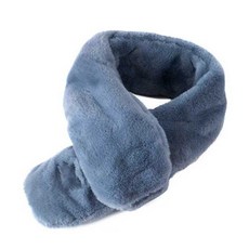 智能恆溫加熱震動按摩保暖圍巾-USB充電按摩暖頸圍巾 交換禮物, 加熱款(無開關加熱),卡其(無附行動電源)