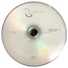 SONIKDATA DVD-R 200片裝 白色棉套2包 可開發票, 1個