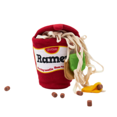 台灣現貨 寵物藏食拉麵玩具 嗅聞玩具 發聲玩具 響紙玩具 耐咬玩具 磨牙玩具 聞嗅玩具, 1個