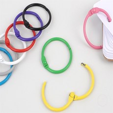 [다믿샵] 카드 고리링 30mm 문구고리링, 핑크