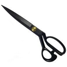 미니플 프리미엄 스테인리스 다용도 재단 가위, 블랙, 1개, 11인치(28.4cm)