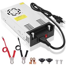 EAGWELL DC 24V 전원 공급 장치 360W 범용 110V AC를 15A로 변환 스위칭 어댑터 RV LED 스트립 CCTV 라디오용 드라이버, 15 Amp Power