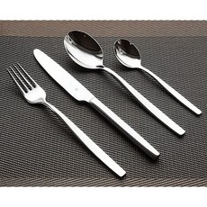 WMF Bistro 散裝不鏽鋼餐具四件組：牛排刀、牛排叉、湯匙、咖啡匙, 1個