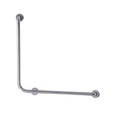【金固】ST正304 L型扶手 無障礙空間 不鏽鋼扶手 浴室扶手 廁所扶手 安全扶手(附304壁虎), 1個