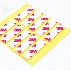 자깡몰 3M 양면테이프 사각 10x35mm 10개입 사각접착제
