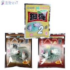 용왕낚시 깡단2호 중국떡밥 붕어떡밥 낚시떡밥 민물낚시떡밥, 깡단2호+4호즉+6호즉, 1개