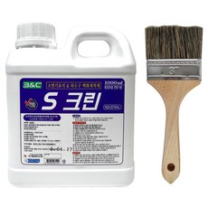 S크린 에스크린 변기 요석 백화 제거 제거제 화장실 악취 냄새 탈취 청소 세제 태영바이오켐, 1개, 1L