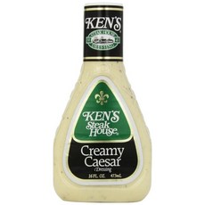 샐러드 드레싱 켄스 푸드 크리미 시저 16온스, 1개