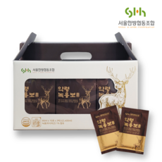 [서울한방협동조합] 약령 녹용보, 1개, 30개입, 80ml