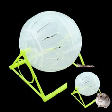 햄스터 쳇바퀴 10cm 12cm 햄스터쳇바퀴소형 햄스터놀이터플라스틱, 1.거치형햄스터볼10cm