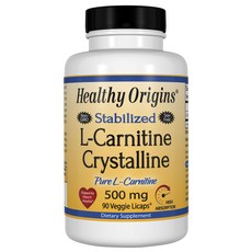 Healthy Origins 肉鹼無麩質素食補充錠 500mg, 90顆, 1罐