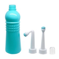 WL 휴대용 여행용 손 비데 위생 수동 물분사기 400ml+그래Shop, 빠른배송