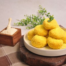 카스테라 단호박인절미/ 쑥인절미 1kg 개별포장, 1개