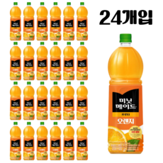 미닛메이드 오렌지 주스 프루티, 24개, 1.5L
