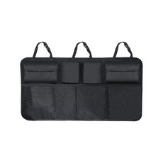 汽車收納袋 車用椅背收納袋 後車廂收納箱 後座收納袋 椅背掛袋 椅背置物袋, 05.後座掛式8格網兜款(1入), 1個