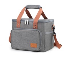 스텔라룸 보냉백 캠핑 보냉가방, 16L, 그레이