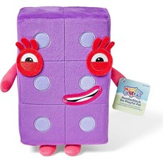 넘버 블록스 Numberblocks 애니메이션 인형 정품, 넘버 6