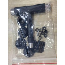 스케이트보드 스툴 보드의자 패드형 간이의자 휴식용 좌석, 1개, A_블랙 5개