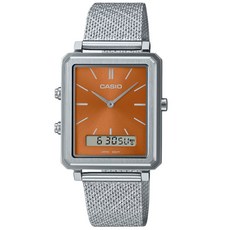 CASIO 카시오 MTP-B205M-5E 아나데지 쿼츠 레이디스 손목시계 선물 선물 1년 보증