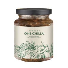ONE CHILLA 番茄芝麻脆醬，烤海苔, 260g, 1個