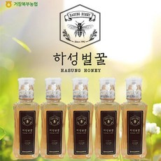 북부농협 거창하성 1등급 천연벌꿀 아카시아 500g x 5병, 1.단일옵션, 5개
