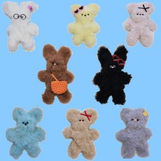 헬로우하비 모루인형 키링 만들기 키트 모루철사 DIY 부자재 풀세트, 8.밍크모루8종 올인원키트, 1개