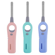캔들용 가스 점화기 B형 - 3개, 핑크1P+민트1P+블루1P, 1세트