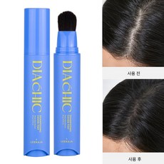 이가자헤어비스 디아쉬끄 샴푸잉 커버 틴트 두피타투 새치커버 헤어틴트, 1개, 다크브라운