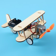 兒童益智玩具 滑行飛機模型 DIY組裝 啟發創造力 親子互動, 1個