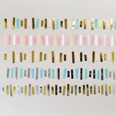 페이퍼 네모가랜드 생일파티 파티용품, 레인보우