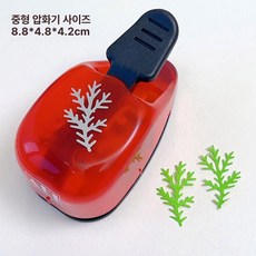 우표펀치 모양 펀칭기 우표수장 엠보싱 펀치 우표, 1개, 중형 가지 30mmx16mm