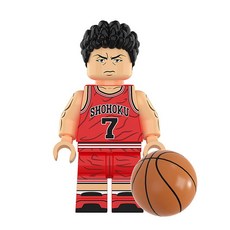 슬램덩크 미니 호환 블록 피규어 강백호 서태웅 모든 애니 캐릭터 조립 완구, XP464 - 송태섭