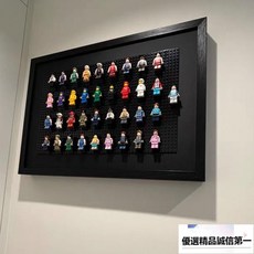 電錶箱配電箱裝飾畵免打孔電閘遮擋積木公仔畵電閘箱diy創意20255, 1個, 43*43可覆蓋37*37黑底（35人仔,掛畫/直掛式電錶箱