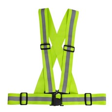 Rothco 신축성 있는 반사 HiVis PT 하네스 멜빵 세이프티 그린 2979118