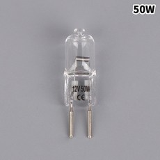램프에 한 할로겐 램프 비즈 2 핀 전구 12V G6 35 35W 50W 75W 100W 1, 1개, 2) 50W