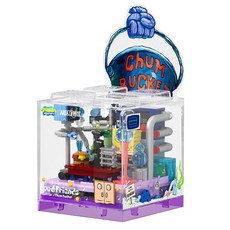 AREAX磚區 海綿寶寶BOX系列-海之霸 清潔海綿 磁磚清潔 海綿擦, 1個