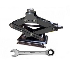 수동 자동차자키 리프트 작기 바퀴 교체 차량 유압 작키 받침대, P. 2.8톤 수동 전기 오토바이