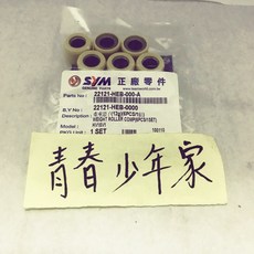 SYM 三陽 原廠 普利珠 HEB 12g(6PCS/組) 適用於 VEGA 悍將 Fighter 戰將150 GT EVO, 1個