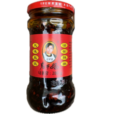 라오깐마 검은콩 펑웨이도츠 고추기름 소스 풍미 두시 중국 라조장, 2개, 280g