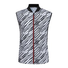 [JDX] 남성 모티브 프린트 베스트(X5WVU2154BK)