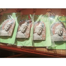 山西 文創 雲岡石窟 第五窟 坐佛 佛像 浮雕 冰箱貼, 如圖所示