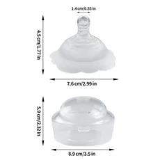 모유 수유용 보호대 실리콘 재사용 가능 수유용 커버 여성 엄마 용, 01 CHINA, 01 Transparent