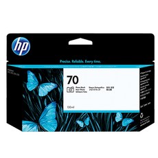 HP C9449A No.70 亮光黑繪圖機墨水匣 DesignJet Z2100 /Z3200 / Z5200, 1個