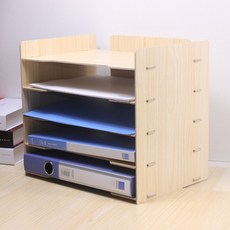 도화지 보관함 미술학원 스케치북장 정리함 지류함 단풍나무 화이트 8단, 3mm MSJ05-BFB 로그