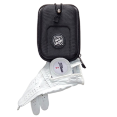 골프 거리측정기케이스 거리측정기 파우치 하드케이스 벨트형/골프장갑 부착형 2가지색상(블랙 실버레드), 블랙