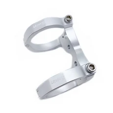 LP Litepro 접이식 자전거 보조 EasyWheel 알루미늄 합금 하단 브래킷 어댑터 Dahon Fnhon 412 메트로 푸시, 1개, 03 silver BB adapter